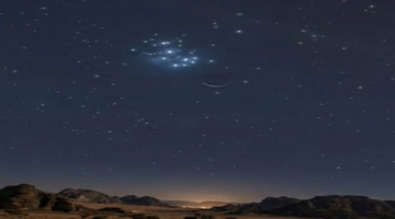 فلكية جدة.. القمر يقترن بالشقيقات السبع هذه الليلة